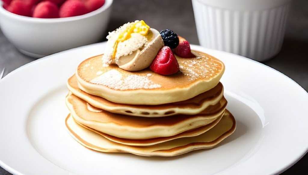 A pancake stack